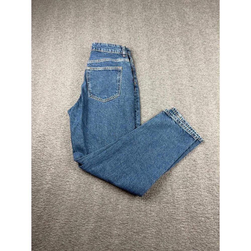 H&M Women's Blue Denim Casual Pants Size 4‎